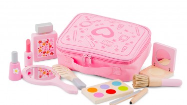 New Classic Toys – Make up set 木製化妝品連化妝袋套裝 #18290
