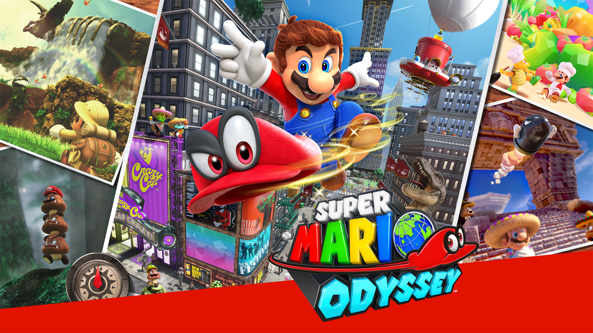 Nintendo Switch - Super Mario Odyssey 超級瑪利歐 奧德賽 (中英文版) 1
