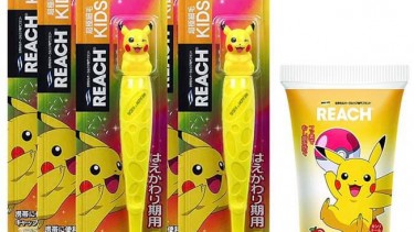 【可愛護牙】?日本版??比卡超兒童牙刷牙膏 (平行進口)