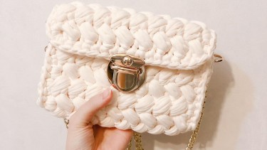 手作白色細手袋