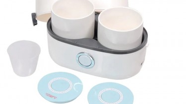 Thanko 雙碗式蒸煮便當盒[17/8截單]