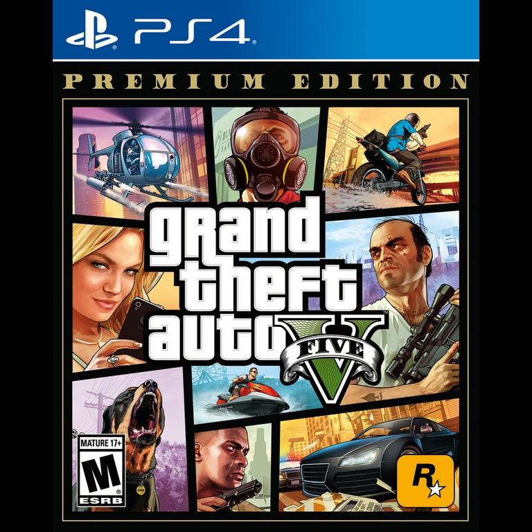 PS4 - GTA V Premium Edition 豪華製品版 (中英韓文版) 2