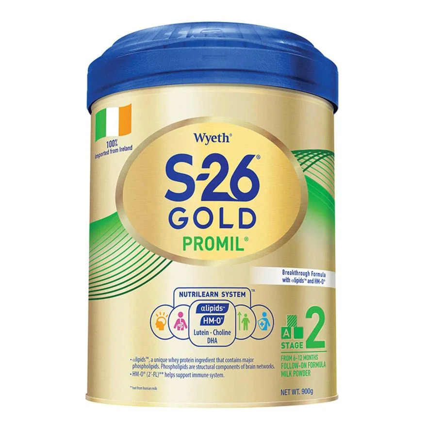 [香港行貨]惠氏 - S-26® GOLD 2號 (6個月至1歲適用)(900g) 1