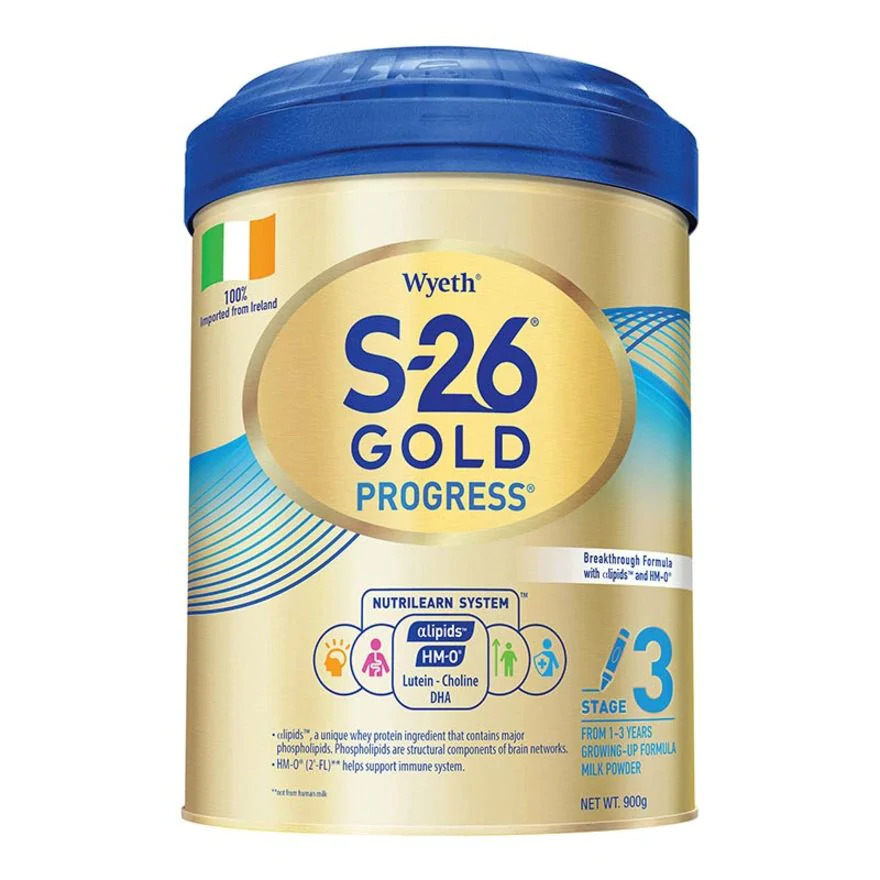 [香港行貨]惠氏 - S-26® GOLD 3號 (1至3歲幼兒適用)(900g) 1
