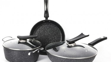 麥飯石不沾鍋三件套裝