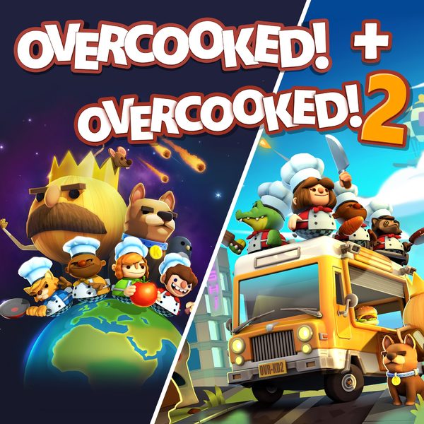 PS4 - Overcooked + Overcooked 2 Double Pack (美版) 1