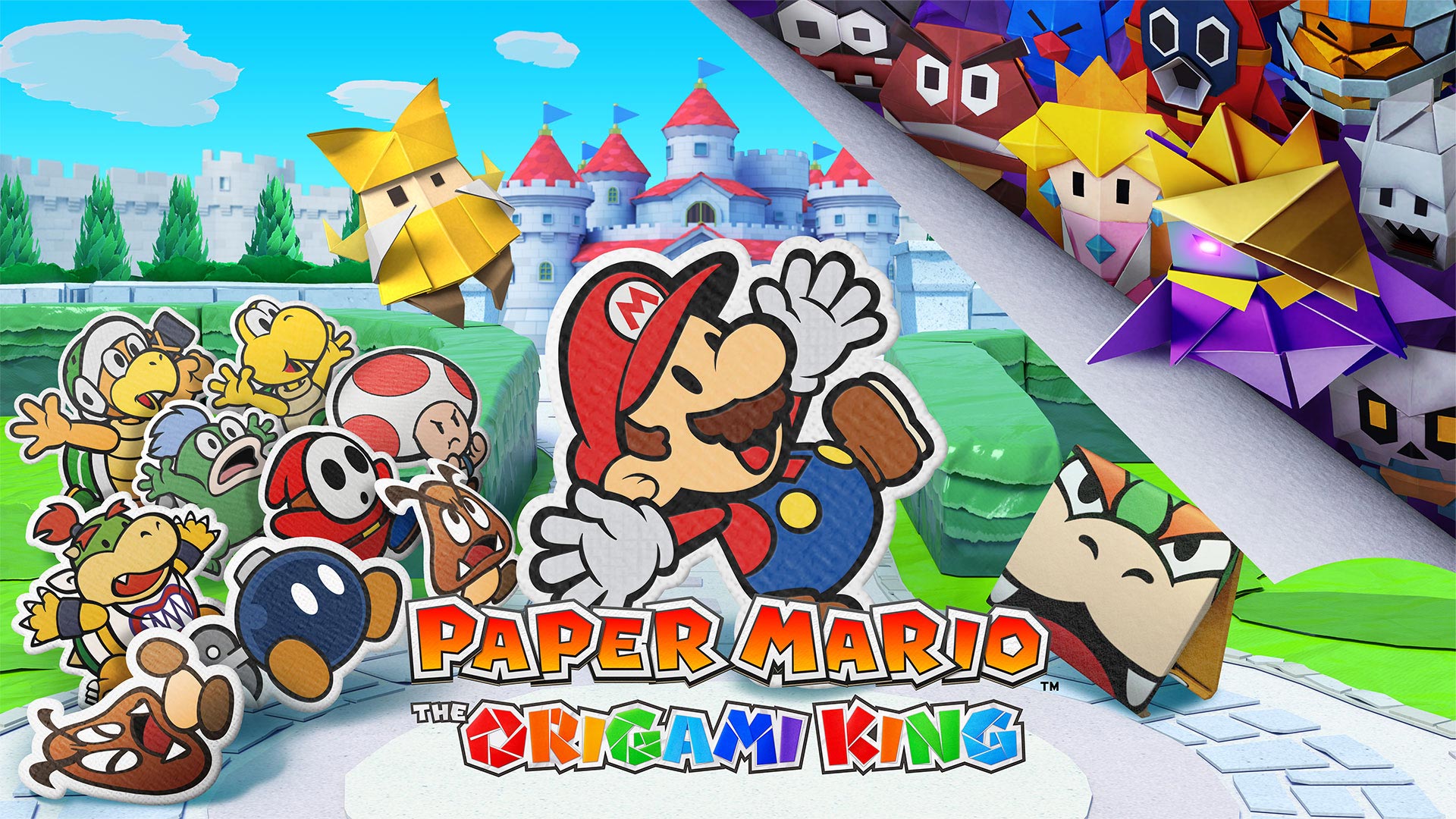 Nintendo Switch - Paper Mario The Origami King 紙片瑪利歐 摺紙國王 (中英文版) 1