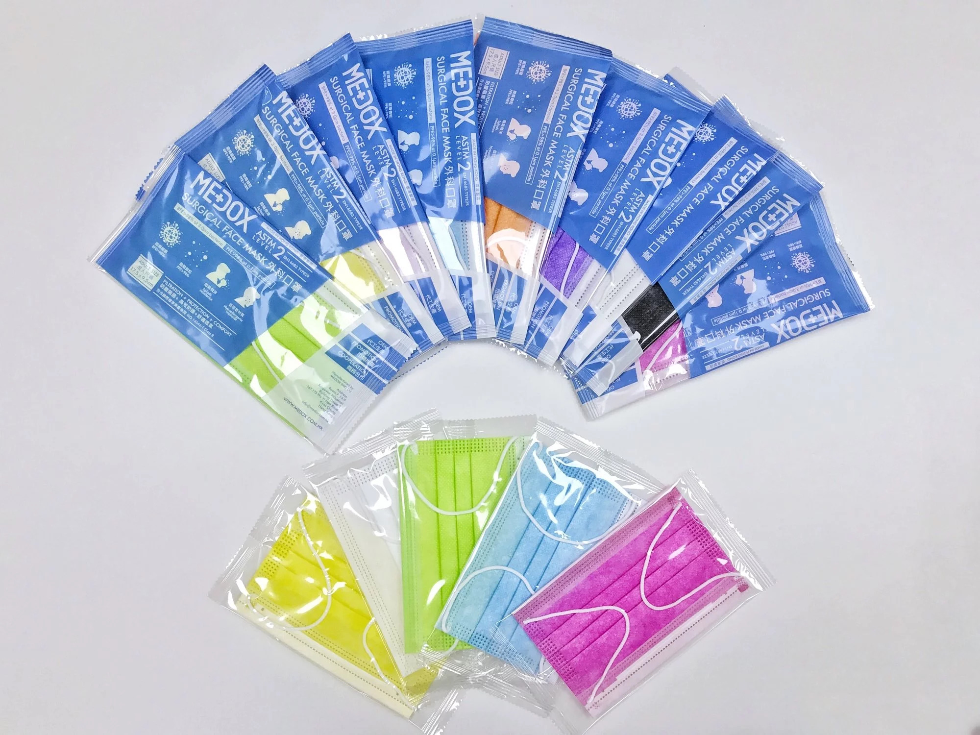 Medox 中童色彩口罩 - 30個獨立包裝 3