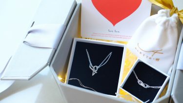 Alette.玥 Love collection 真愛系列 《限定精美純銀首飾禮盒套裝 項鏈+手鏈》