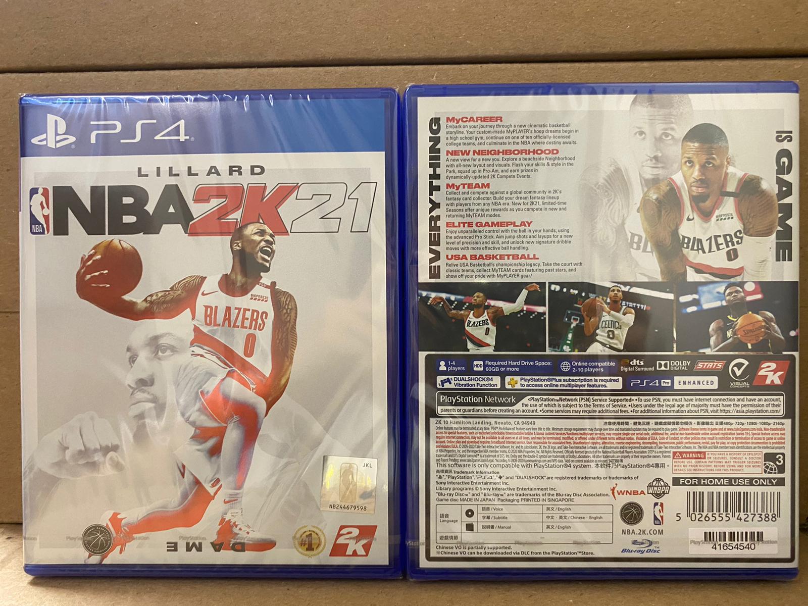PS4 - NBA2K21 （亞洲中英文版） 7