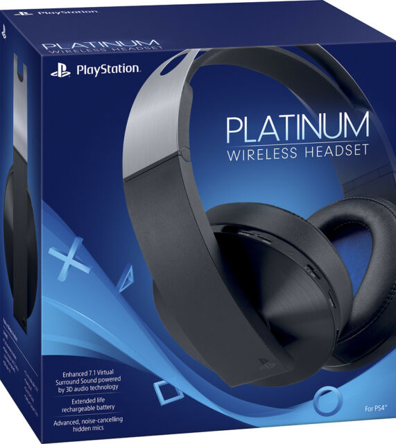 SONY 原裝 第4代PS4/ P3 Platinum Wireless Headset 無線白金耳機7.1 美版原封 1