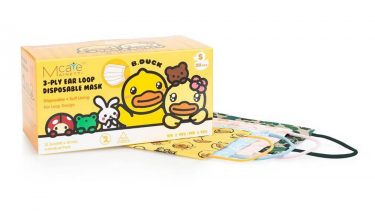 B.Duck小童平面口罩
