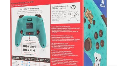 PowerA Enhanced Wireless Controller for Nintendo Switch – Animal Crossing: K.K. Slider 動物之森主題無線專業手掣