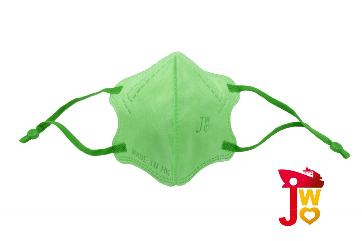 JWo WFN98 Butterfly-XS 幼兒至小童立體口罩-中秋7色 (7 個裝) 6