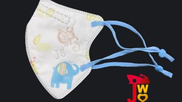 JWo WFN98 Butterfly-S 小童至中童立體口罩-動物園 (7 個裝)