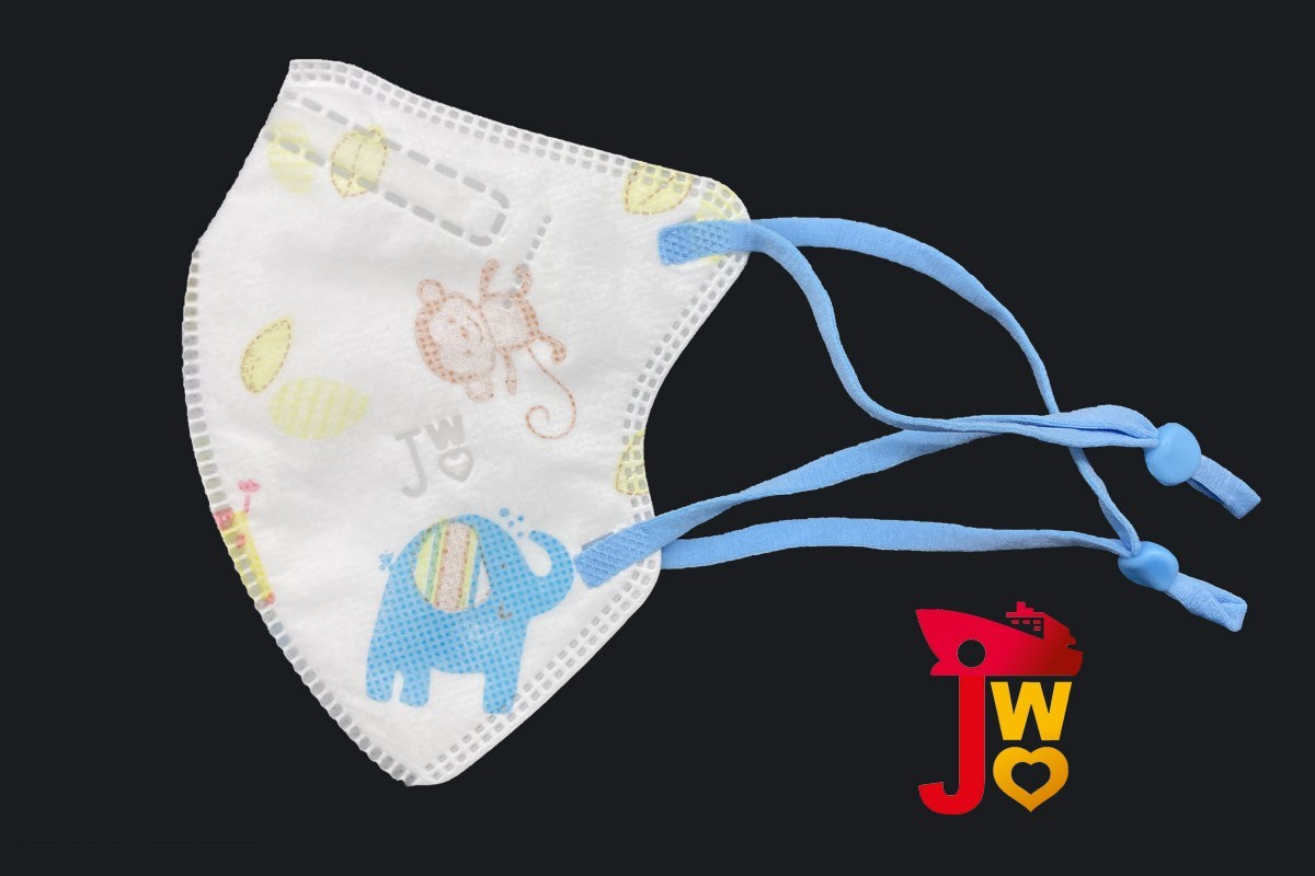 JWo WFN98 Butterfly-S 小童至中童立體口罩-動物園 (7 個裝) 2