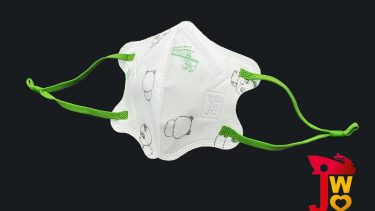 JWo WFN98 Butterfly-XS 幼兒至小童立體口罩-熊貓 (7 個裝)