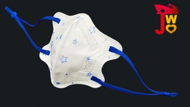 JWo WFN98 Butterfly-XS 幼兒至小童立體口罩-星星 (7 個裝)