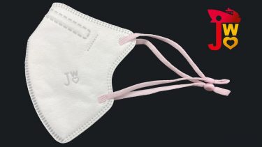 JWo WFN98 Butterfly-S 小童至中童立體口罩-校園保衛者 (7 個裝)