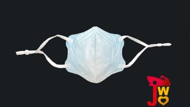 JWo WFN98 Butterfly-XS 幼兒至小童立體口罩-漸變藍 (7 個裝)