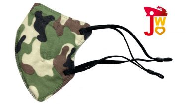 JWo WFN98 Butterfly-S 小童至中童立體口罩-迷彩三色 (7 個裝)