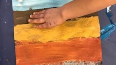 Texture Painting for Children