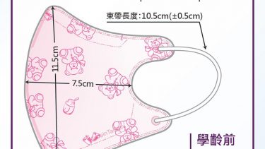 藍鷹牌 NP-3DSSM 立體型2-6歲幼童醫用口罩(台灣版)(50枚入)