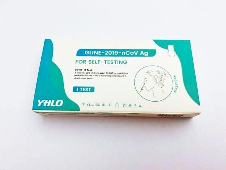 YHLO - 新冠病毒抗原快速測試套裝 (1盒5套) [COVID-19 家用快速測試 華大基因] 1