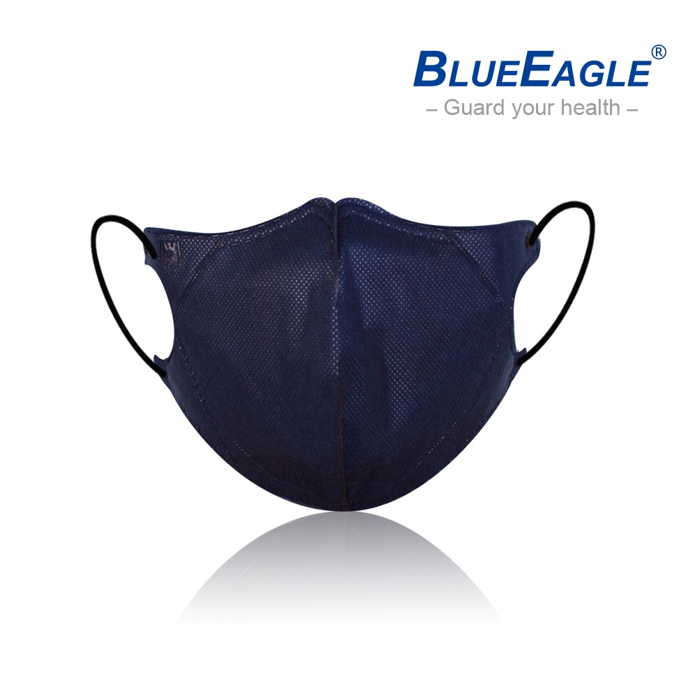 藍鷹牌 NP-3DBD 3D 5層醫用N95立體型口罩50片盒 (深海藍) 7
