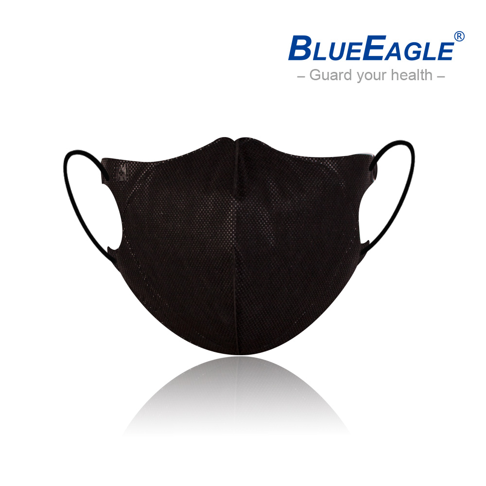 藍鷹牌 NP-3DM50BLACK 3D 5層N95立體型口罩50片盒 (時尚黑) 6